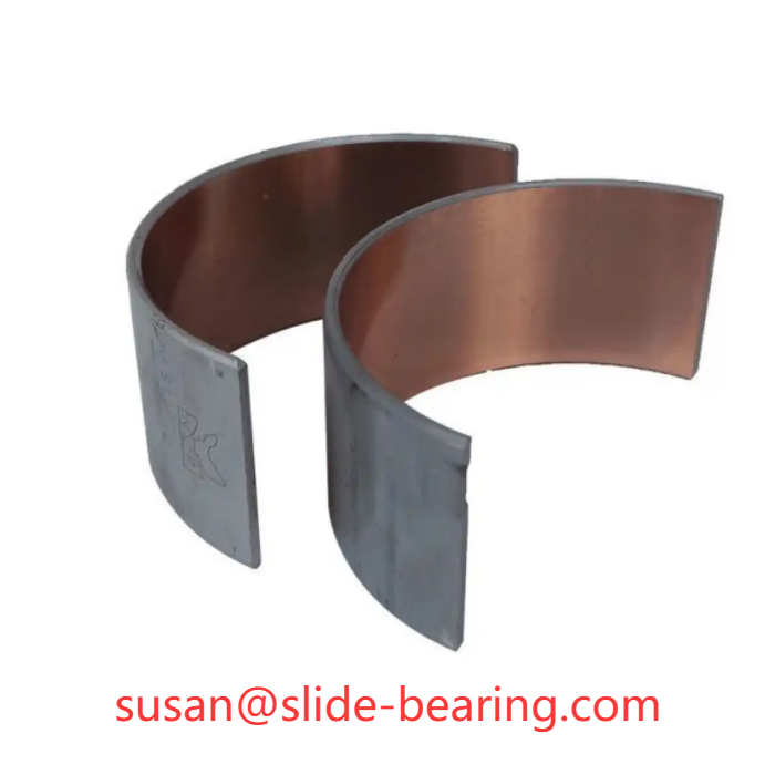 Connecting rod bearing and crankshaft bearing bush shell