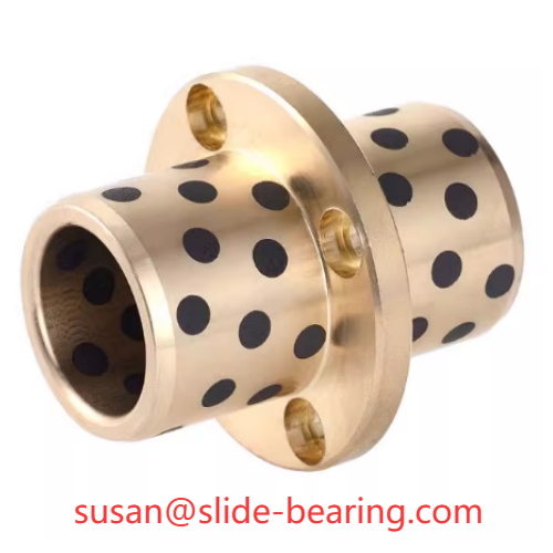 flanged graphite copper bushes