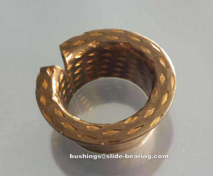 WF-WB700 Flanged Bushing, flanged bronze bush cusn8 cusn6.5p