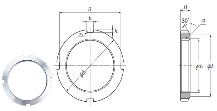 Lock Nut KML Series