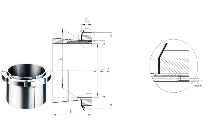 Adapter Sleeve OH2300 Series