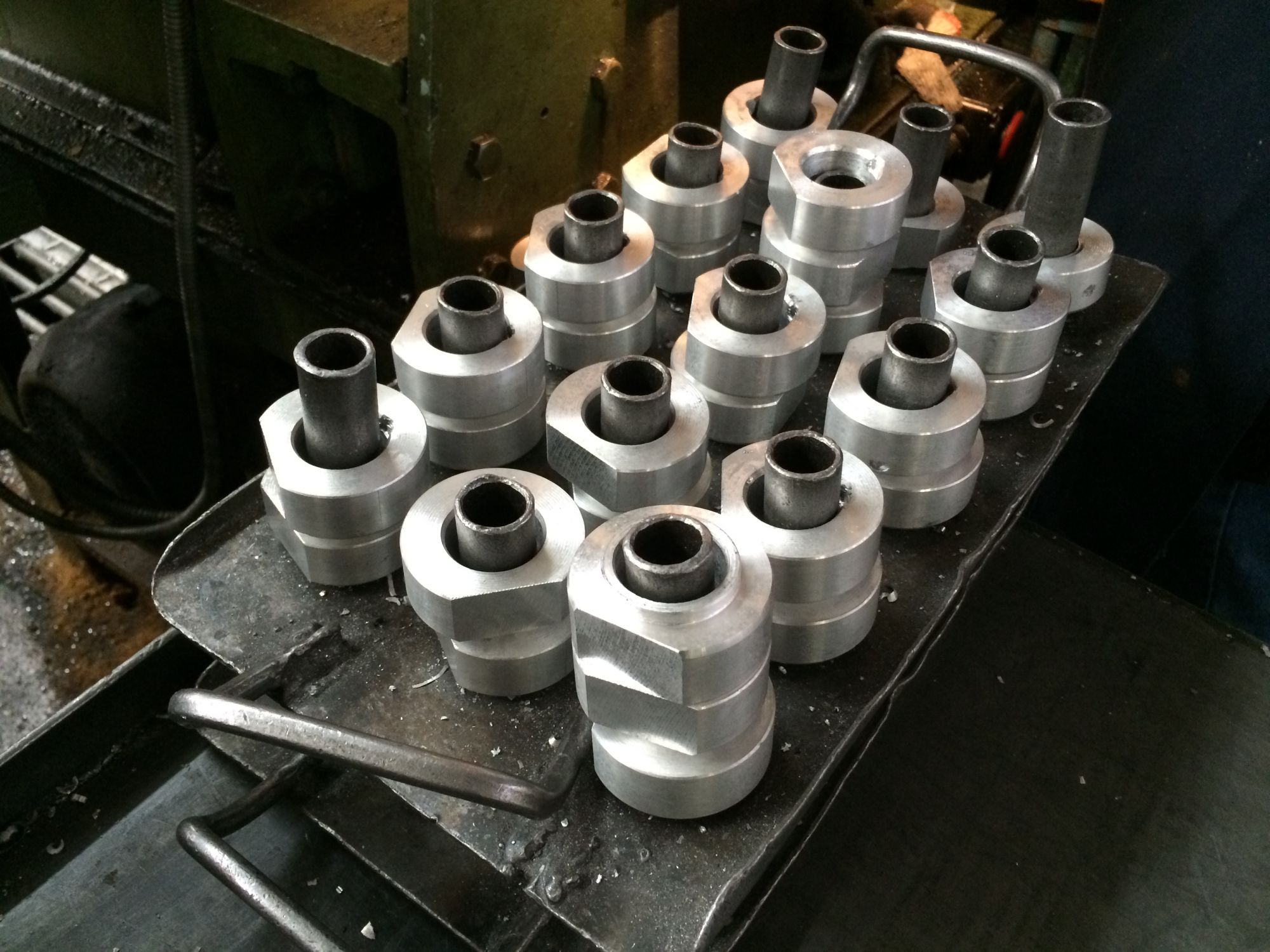 pressed ball roller bearing wheel