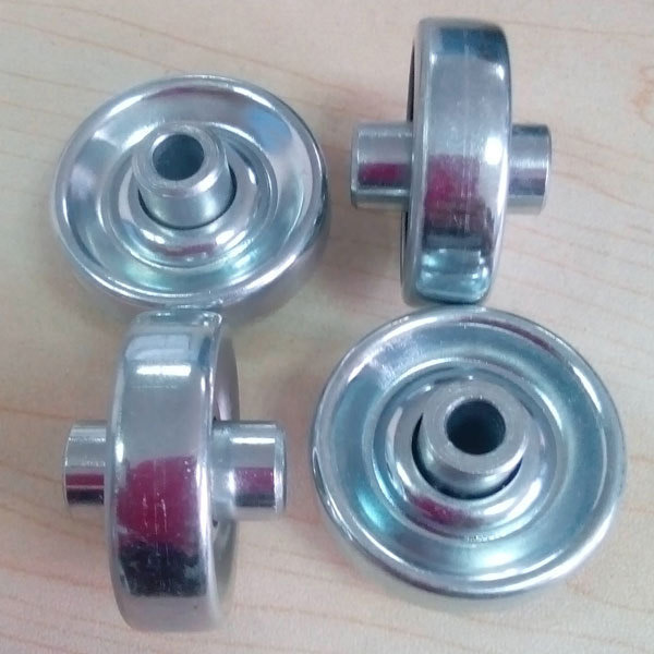 pressed ball roller bearing wheel